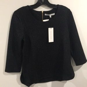 COLLECTIVE CONCEPTS Women’s Black Top Size Small